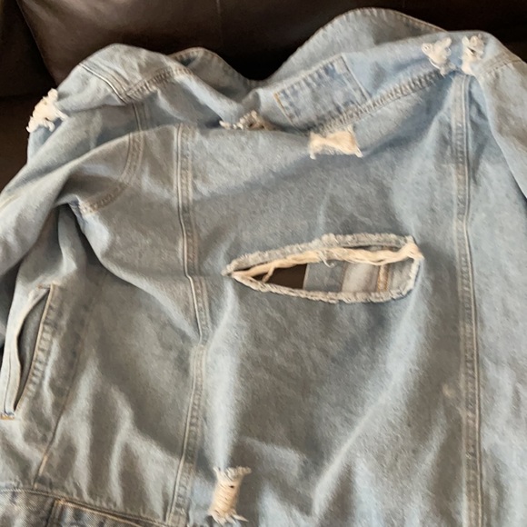 Over large denim coat. Dress it up or down! - Picture 2 of 2